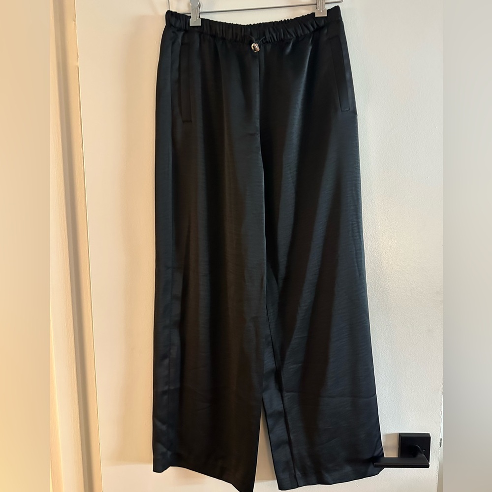 Women’s Zara Black Satin Pants